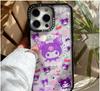 Kuromi Cartoon Melody MagSafe-Compatible Magnetic Stand with Super Strong Adsorption and Retractable Airbag Design for Desktop Use