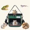 Handheld Hamster Travel Carrier Portable Chinchilla Outdoor Cage Pet Backpack  Small Animal