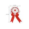 Anime Style Hair Clip Lace Barrettes And Button For Secure Bun Hold In Various Occasion Comfortable Hairpin