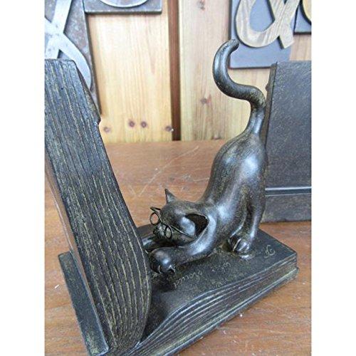 Toyo Sekiso Bookend (Cat) 11028 32×16.5×9.5cm