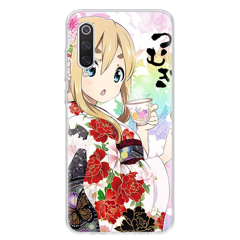 K on! Hirasawa Yui Anime For Xiaomi Redmi Note 14 13 12 11 10 Pro Phone Case 12S 11S 11T 11E Plus 14Pro 13Pro 12Pro 11Pro Cover