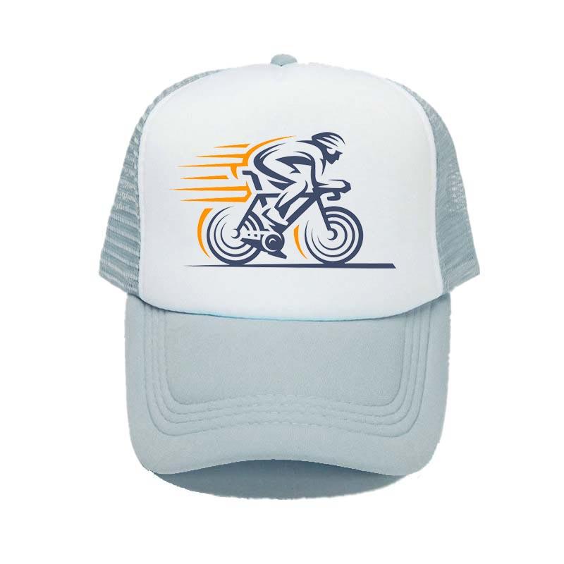 Cool Sport Cycling Trucker Hats Green Commuting Mesh Snapback Caps Unisex Bike Fanciers Shop Publicty Summer Baeball Cap YY337