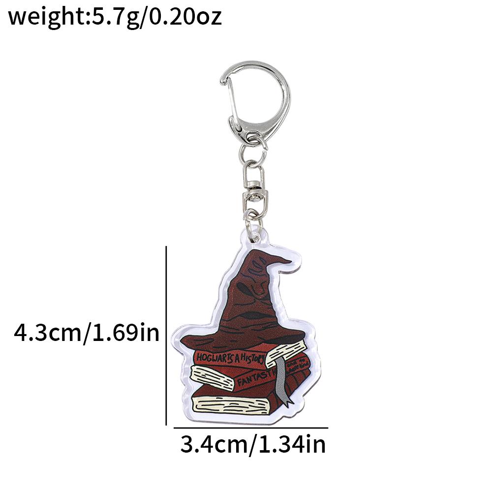 

Anime Cartoon Movie Character Acrylic Keychain Aesthetic Bag Keyring Creative Souvenir Gift for Guests New Collectible