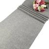 Burlap Vintage Wedding Party Restaurant Linen Tablecloth Table Cover Table Runner Home Decoration