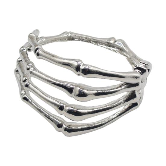 Arm Ring Bracelet Dark Style Adjustable Skull Hand Wristband Clothes