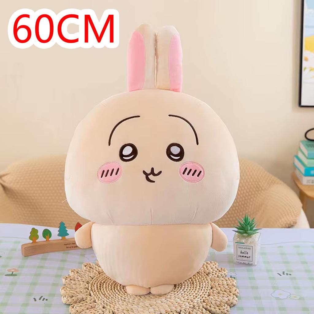 Chiikawa Puppe Hachiware Usaki Plüschtier Niedlich Super Niedlich Kinder Schlafen im Bett Beruhigende Puppe Geschenk