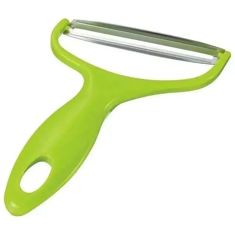 Stainless Steel Fruit Peeler Peeler Knife Cutter New Green Cabbage Peeler Handy Cabbage Graters Shredder Home Kitchen Tools