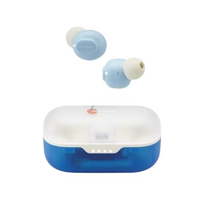 Elecom Bezdrátová sluchátka Bluetooth Retro Barva Ramune Kompatibilní s AAC Bluetooth 5.3 5 hodin nepřetržitého přehrávání Nízká latence LBT-TWS16CSBU