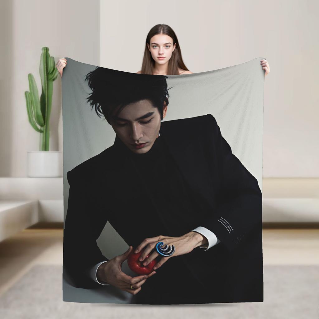 Zhang Linghe Blanket Airplane Travel Flannel Throw Blanket For Couch Chair Warm Custom Quality Bedspread Gift Idea