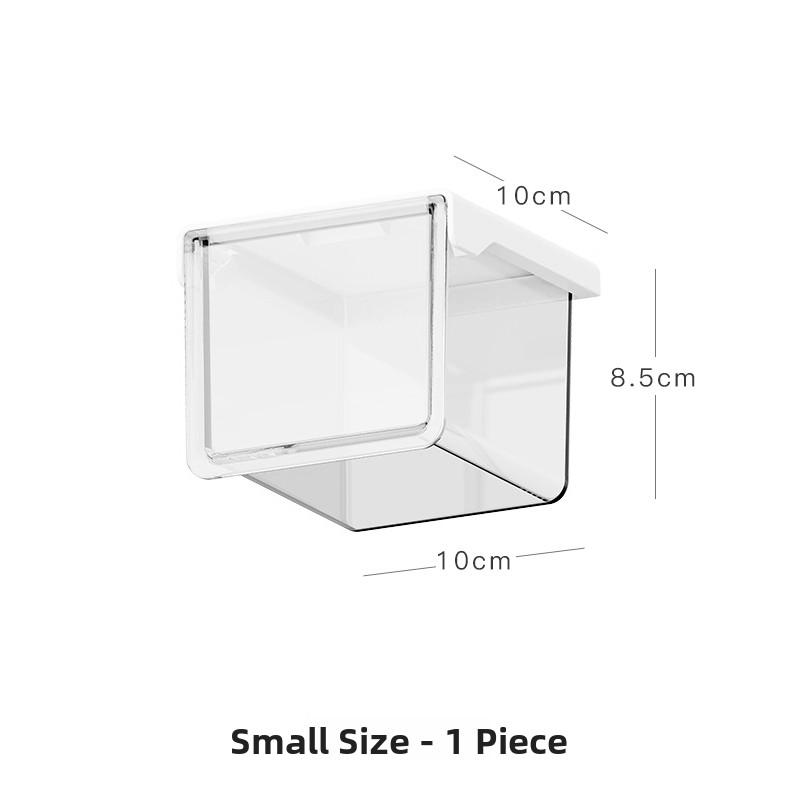 

Drawer Style Storage Box Under The Mirror Cabinet Transparent Wall Mounted Storage Rack Cosmetic Sorting Rack