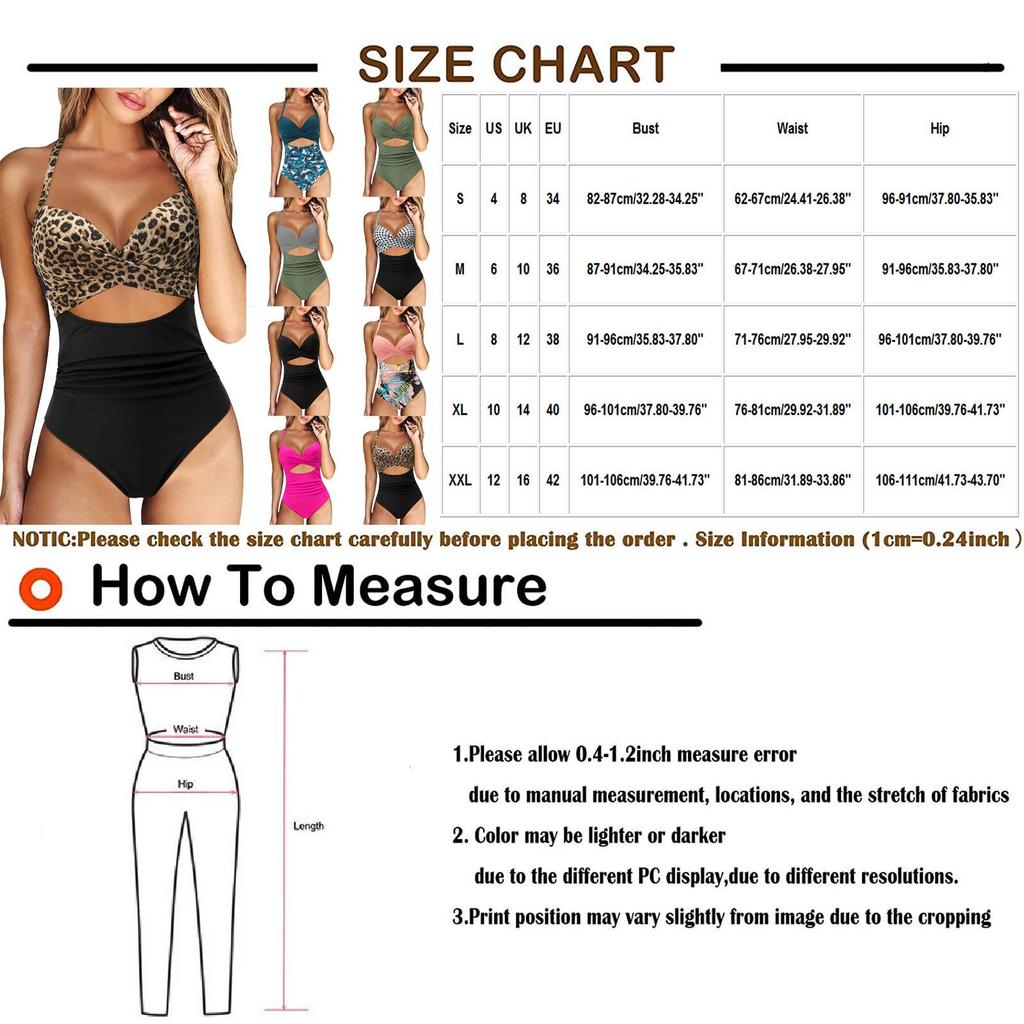 One Piece Swimsuit Women Halter Neck Cutout Waist Detail Floral Print Plus Size Swimwear Beachwear