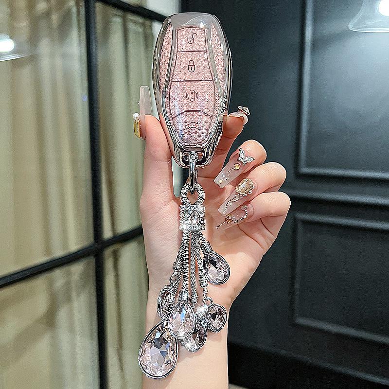Compatible Key Cover for 2025 Hongqi H5, New H6, Brand New HS5, H9, HS7, PHEV, 2024 HS3