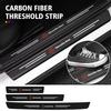 Car Door Sill Plate Sticker Rear Trunk Bumper Threshold Decals For Mercedes Benz W202 W212 W126 W140 W168 W177 CLS GLE GLC GLS