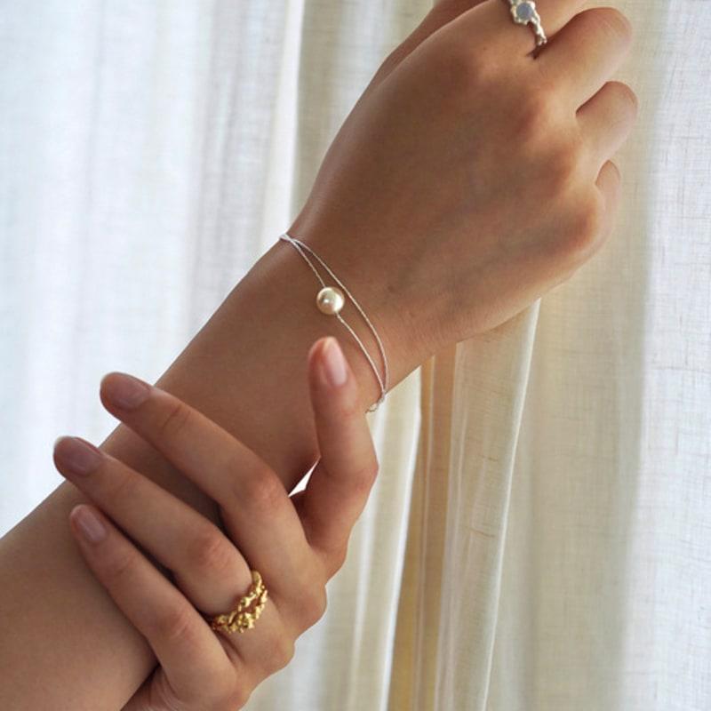 Salgat Silky Pearl Bracelet