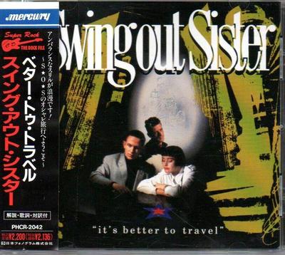 CD SWING OUT SISTER - It's Better To Travel PHCR2042 Mercury 1990 Japonia Dance & Electronică Folosit