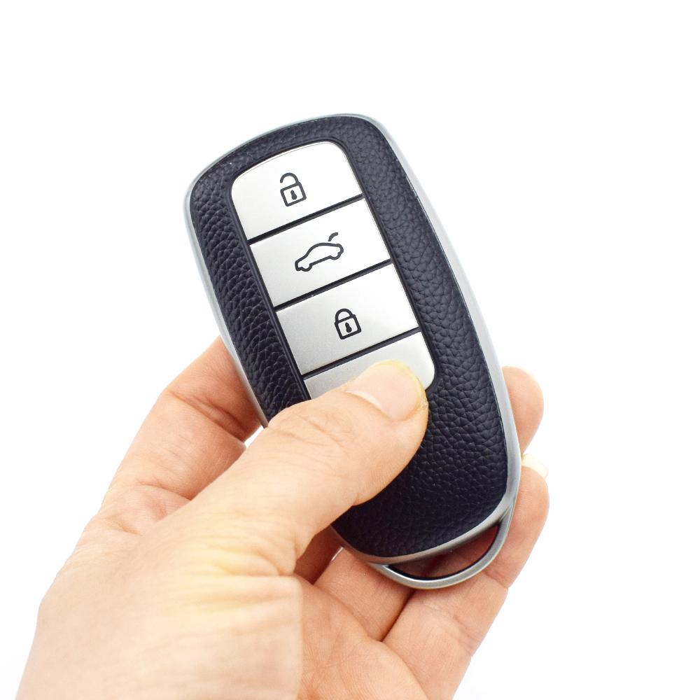 Leder TPU Auto Schale Fob Auto Fernbedienung Schlüssel Etui Abdeckung für Chery Tiggo 8plus Tiggo 8 New 5 Plus 7pro Max Omoda 5 C5 Zubehör