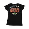 Star Wars Womens/Ladies The Mandalorian The Child Sunset Cotton T-Shirt