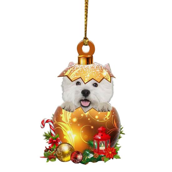 Juletre Valpeanheng med snor Gylneegg Design Akryl Juleoppheng Julegave Nyttår Festrekvisita