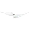 Phiten RAKUWA Necklace Wire EXTREME White 50cm Stiff Shoulders and with Advanced Metax [Relieves Neck] [Made Phiten's Technology]