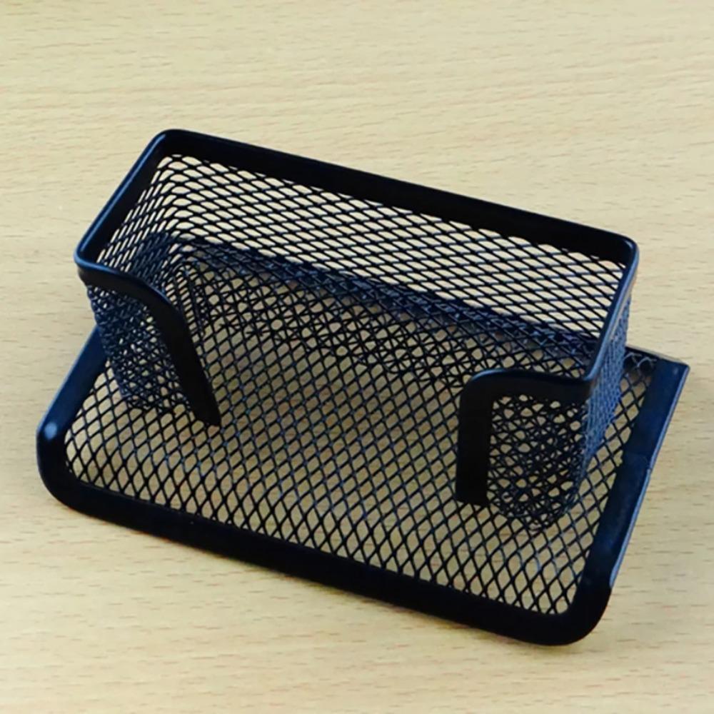 Display Bracket Mesh Card Metal Holder Portable Name Card Display Holder  Decorative