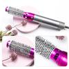 5-in-1 Rotating Hot Air Brush & Curling Iron - Multi-functional, No-Damage Big Wave Hair Dryer