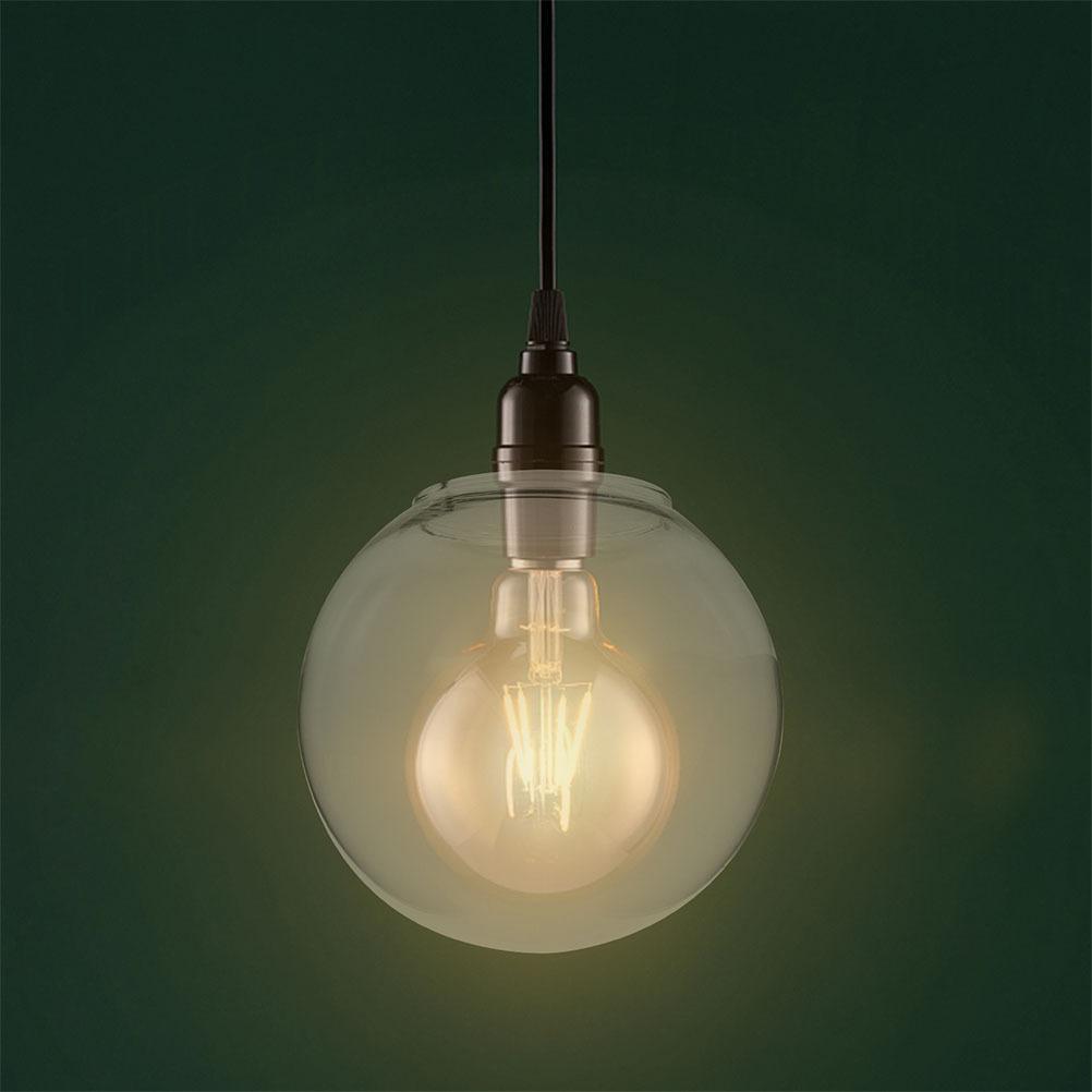 Pendant Lampshade Glass Globe Light Cover Exquisite Style Good Touching Feeling Safe Practical Long Lasting Use