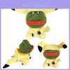 Lief Schattig Pikachu Knuffeldier Met Triest Kikker Ontwerp Voor Kinderen 15 Inch Pluche