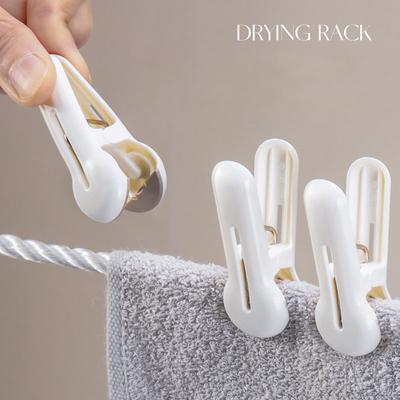 PP Plastic Clothes Pegs Windproof Laundry Clips Multifunctional Drying Clips for Socks Underwear Towel