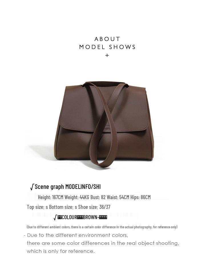 Geantă Tote Crossbody de Damă din Piele Naturală de Mare Capacitate Primăvara/Vara 2025