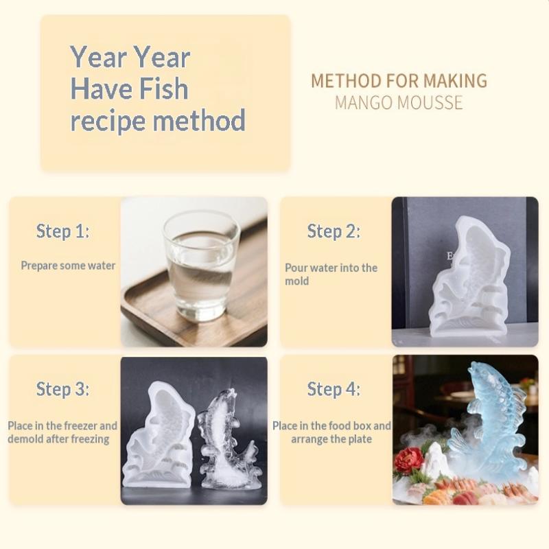 3D Silikonform Pferd Tapfere Truppen Fisch DIY Eisskulptur Fondant Süßigkeiten Schokolade Form Gips Harz Formen Kuchen Dekorationswerkzeuge