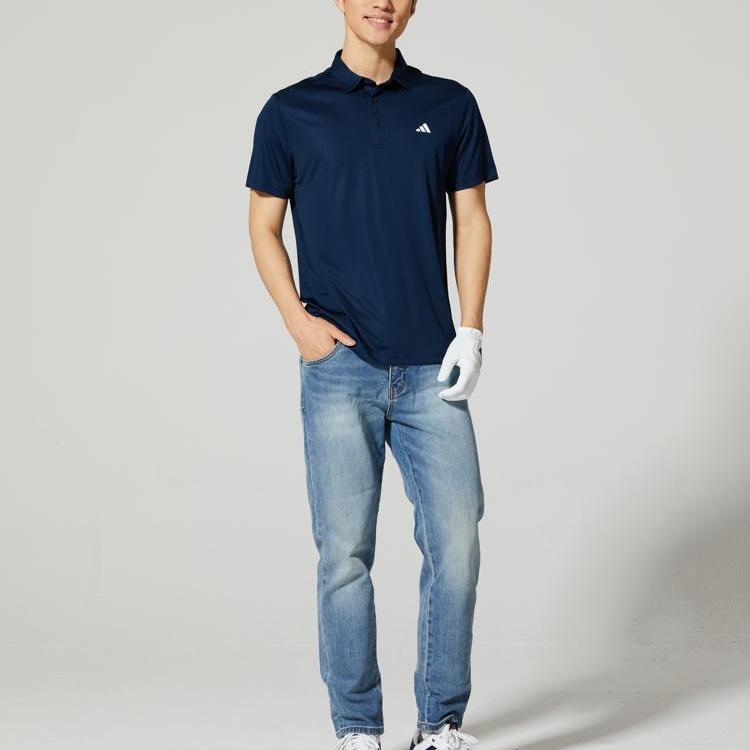 Adidas Fashion Breathable Pullover Polo Shirt Men Tops JL6504