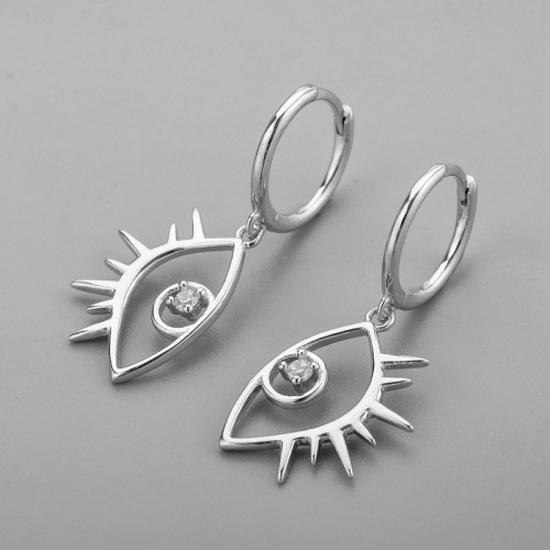 Korean Style Geometric Circle Earrings: Elegant, Versatile Ear Jewelry for Women and Students