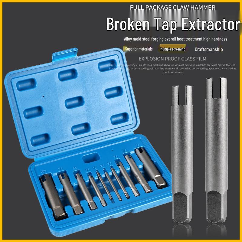 High-Strength Universal Broken Tap Remover - Manual Reverse Thread Extractor