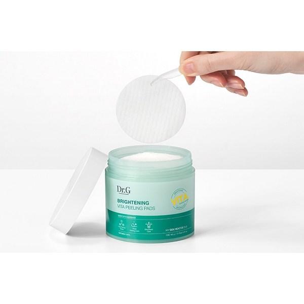 Dr.G Brightening Vita Peeling Pads 70 Sheets, 2 Pieces, 160g