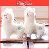 Portachiavi Adorabile di Peluche di Alpaca Super Morbido Mini Bambola Giocattolo di Agnello Bianco