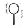 48pcs 2inch Plastic Handheld Magnifiers - Colorful Magnifying Glasses with Clear Lens for Outdoor Nature Exploration,  ZSY