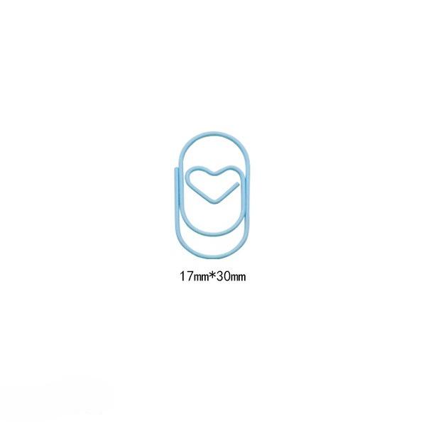 10Pcs Cute Simple Cloud-shaped Paperclips Girl Photo Memo Binder Clip Bookmark Reading Index Tab School Office Binding Supplies