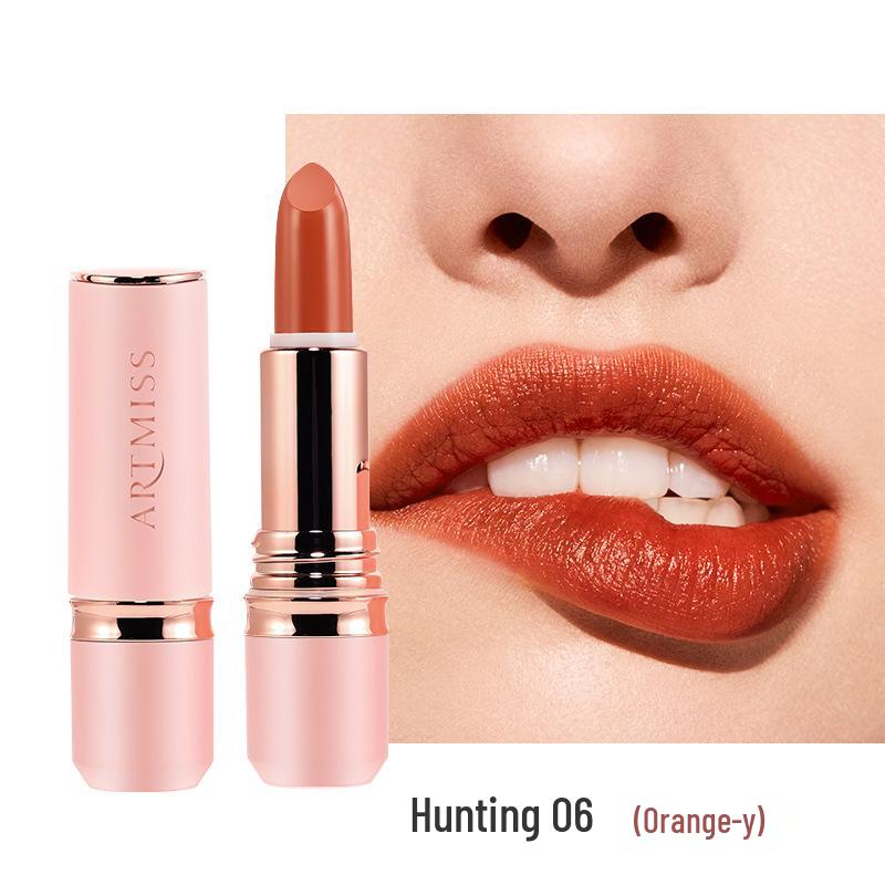 

ARTMISS Матовая бархатная помада - Не липкая, Стойкая, Не скатывается и Не сушит губы. 4g