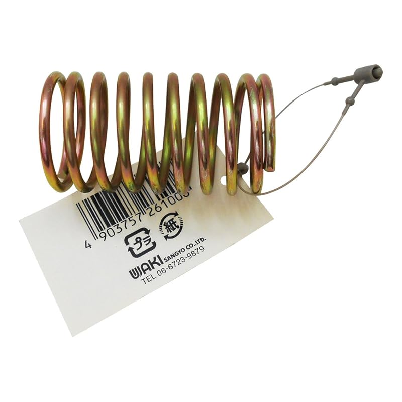 

Waki Industry Sangyo) iron push spring 2.3×27×47.5mm SR-2026