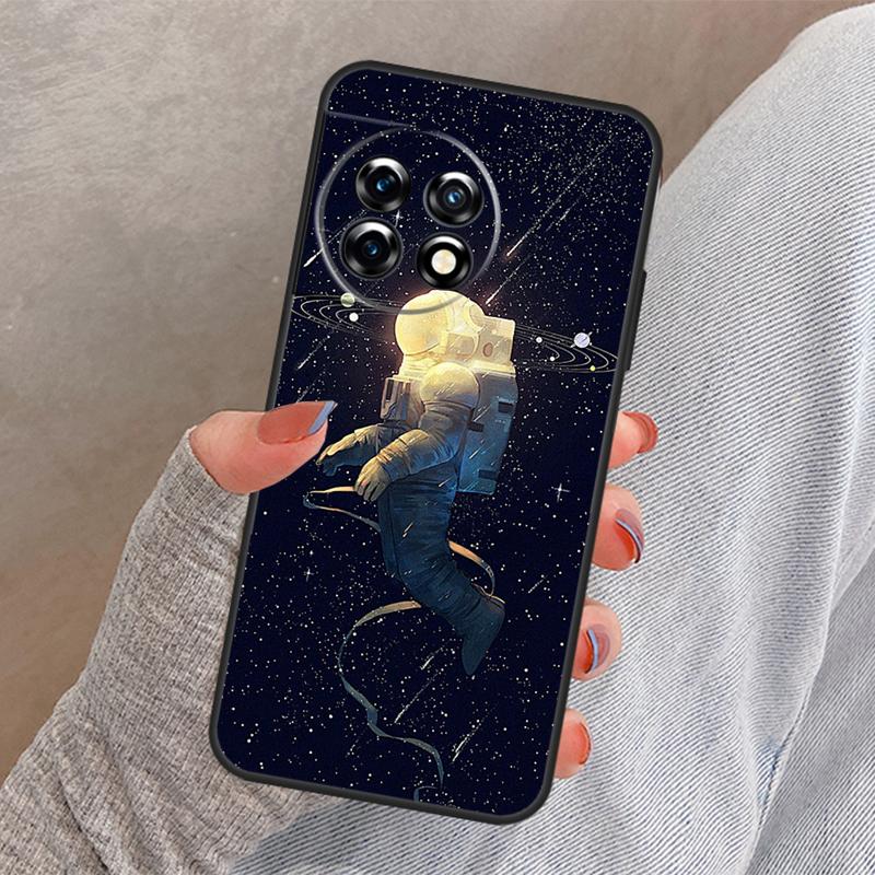 Space Moon Astronaut Cover For OnePlus Nord 4 3 CE 2 Lite N20 N10 N30 OnePlus 8T 10T 13 13R 12 12R 11 10 Pro Case