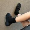 Mary Jane Schuhe mit eckiger Spitze Damen 2025 neue Frühlings-Ballerinas Ein-Pedal sanfte Abendschuhe mit Rock Französische Einzelschuhe