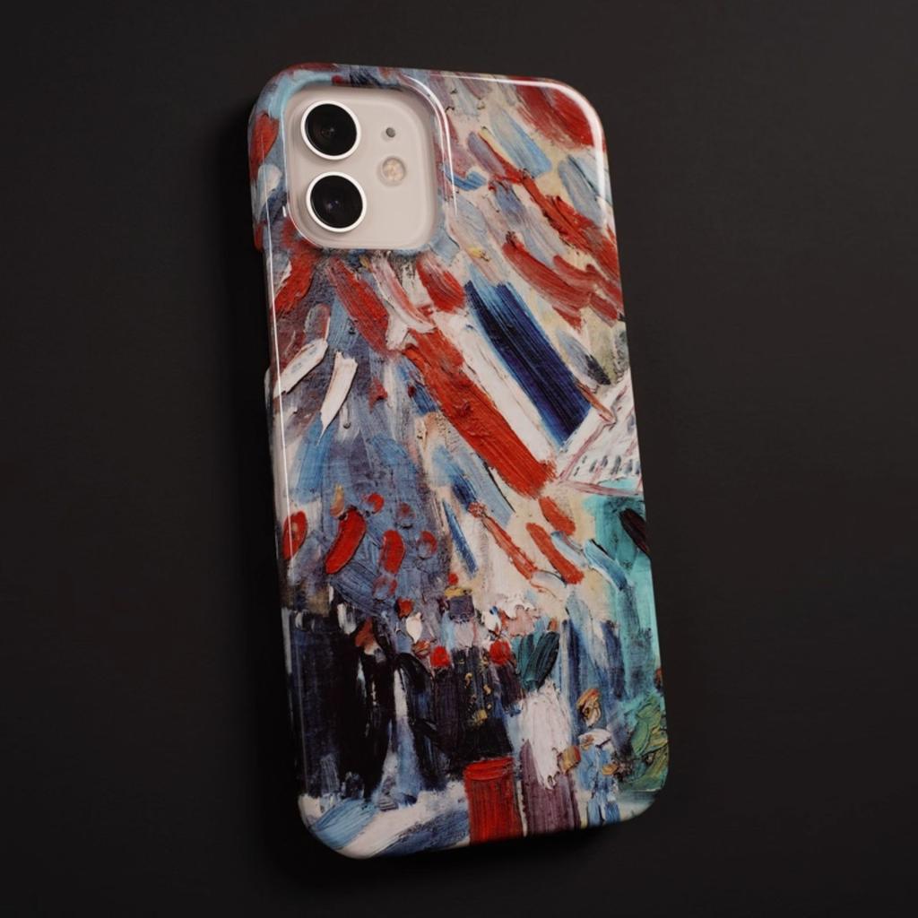 Graffiti Oil Painting for Apple 17promax Cartoon Cute for IPhone16pro Lens All-Inclusive 15 New Style