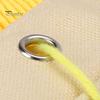 Canvas Yarn Storage Bag Solid Knitting Bag Handle Design Lightweight Portable Large Capacity Tote Organizer with Multi-layer Pockets