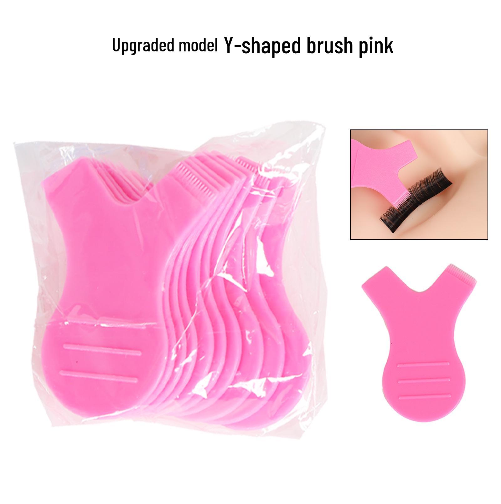 

10-Pack Y-Shaped Silicone Eyelash Perming Brushes
