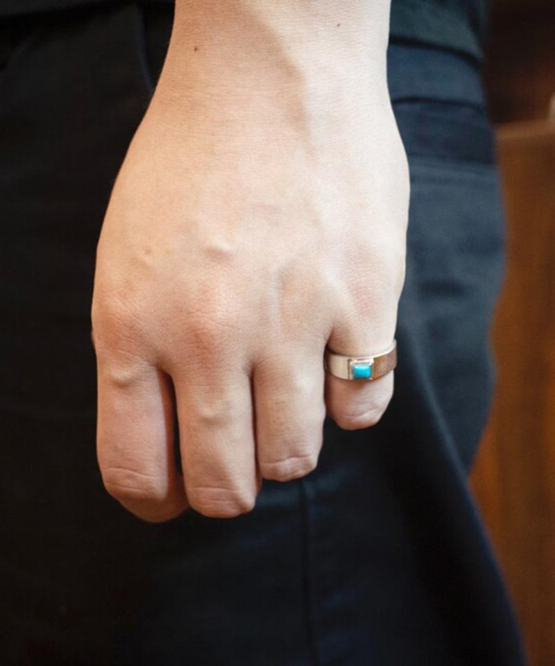 Josilver Signature Simple Square Ring (S) (A Type)
