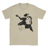 Fun Retro Michael Jackson TShirts for Unisex Round Collar Pure Cotton T Shirts Short Sleeve Tees Plus Size Tops