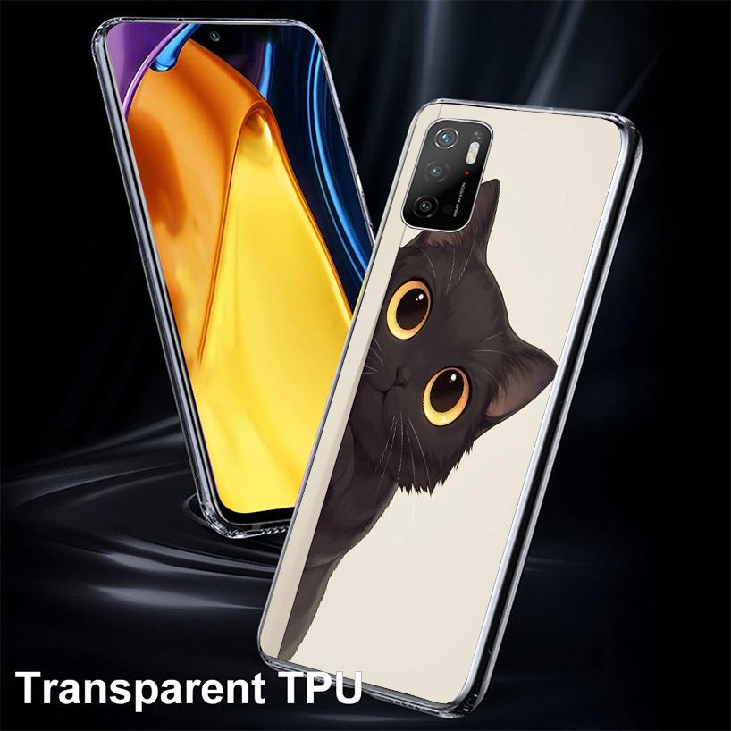 Cat Cute Kitten Cartoon Cover Phone Case For Xiaomi Poco F7 Ultra X7 X6 X5 Pro M7 Redmi 15C 15 13C 13 12C 12 10C 10 9A 9C 9T 9 S