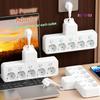 EU-Netzteil mit einzelnen Schaltern & Steckdosen – Kompaktes Design, Optionale USB/Typ-C-Anschlüsse