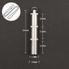 Titanium Alloy  Waterproof Pill Case Portable Keychain Medicine Sealed Capsule Storage Container Moistureproof for Travel Home