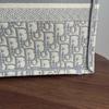 [Pre-Owned] Book Tote Medium White Canvas Monogram Shoulder Bag - Very Good #1VXK2B